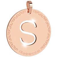 Pendant Rebecca Woman My World in Steel BWRPRS19 - BWRPRS19